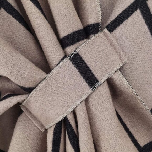 Women's Shawl Wrap Poncho Ruana Cape Open Front Cardigan Shawls for Fall Winter - Picture 7 of 8